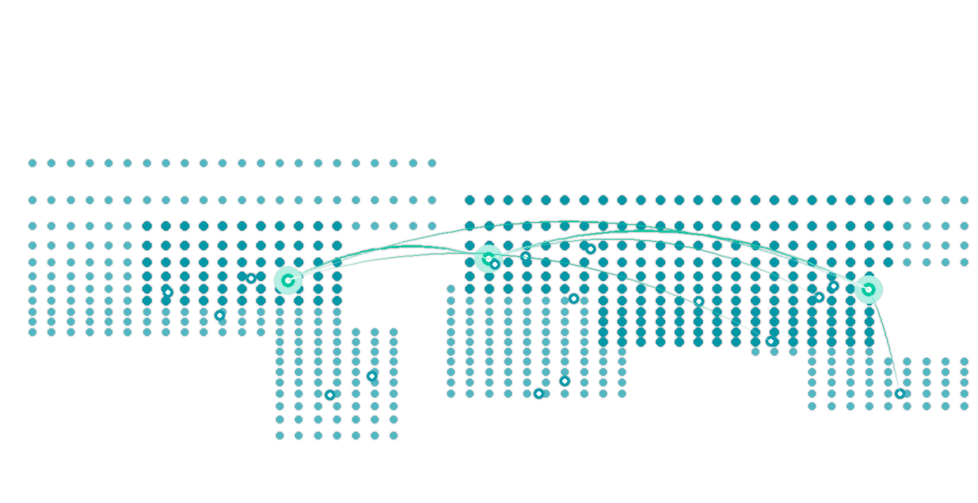 World dot map